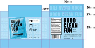 20 Pocket1 Label (20 Pocket Blue)